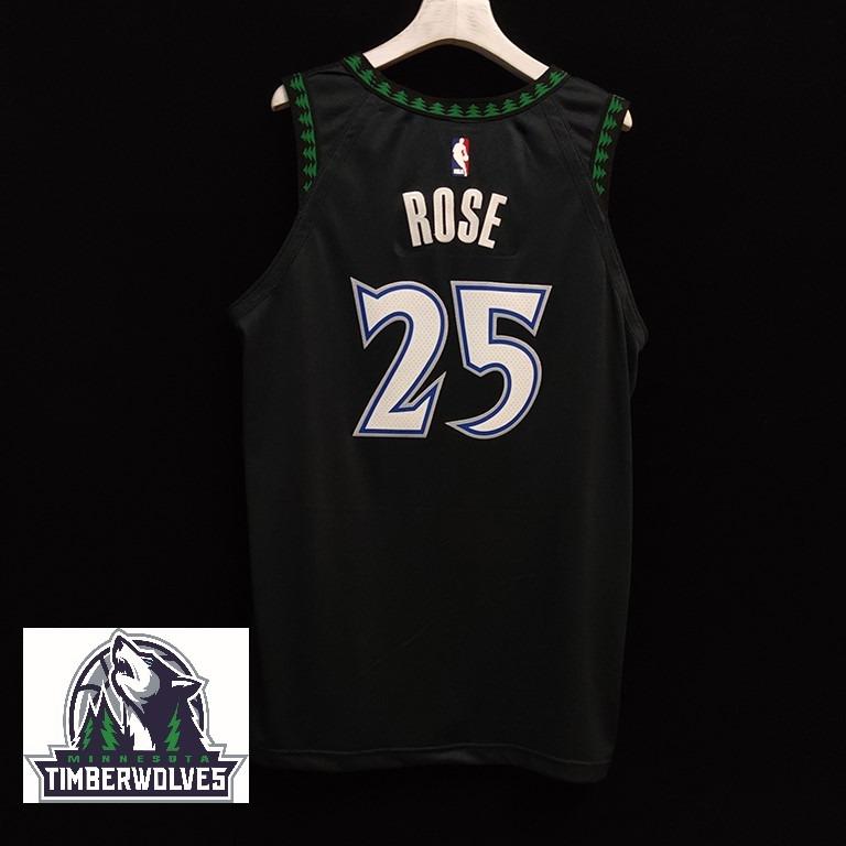 Timberwolves jersey rose on sale