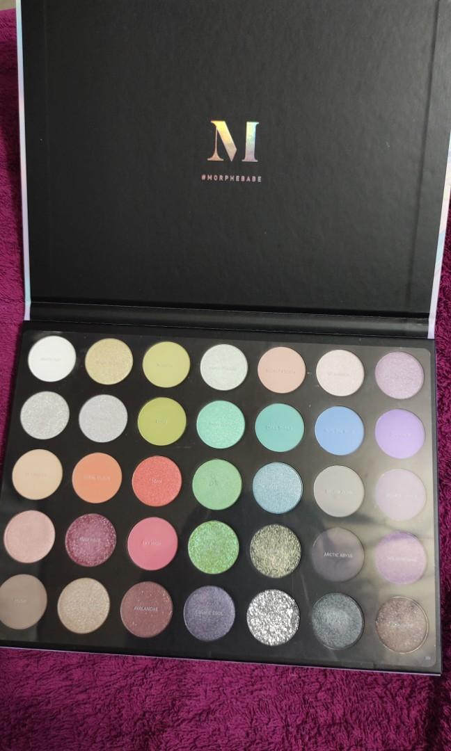 Morphe 351 ICY Fantansy (Category: Makeup) located in Cebu City. Submitted by bashie (Listing ID 1070004449, Image 2). Description: authentic morphe 351 icy fantasy. used on once for swatching. reason for selling is i switched to viseart.. orig price 1900.