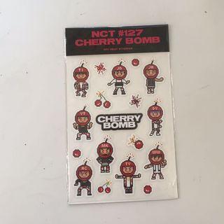 NCT127 CHERRY BOMB HEAT STICKERS
