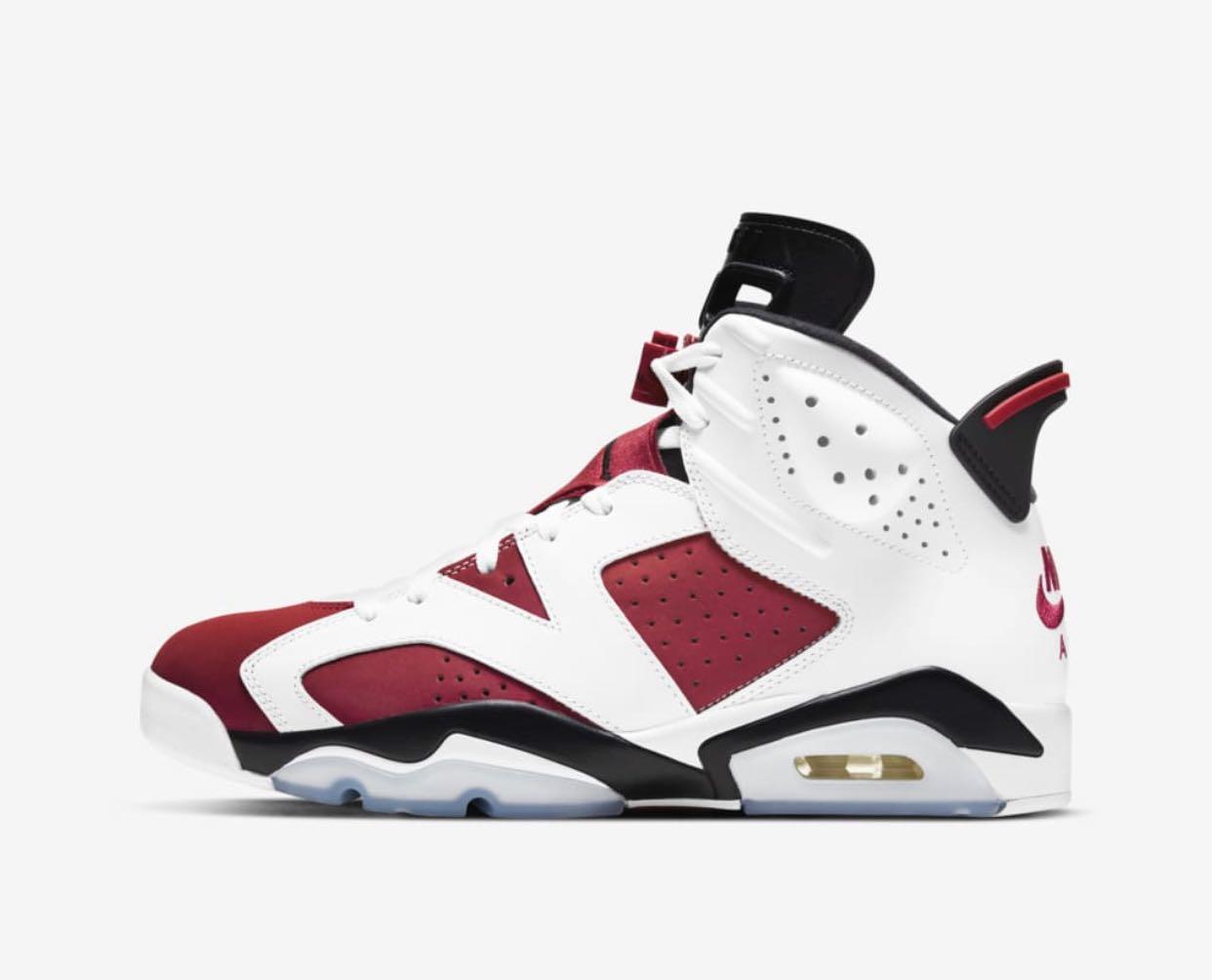 Nike air jordan 6 carmine outlet