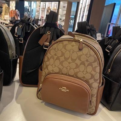 NWT COACH COURT BACKPACK IN SIGNATURE CANVAS 5671