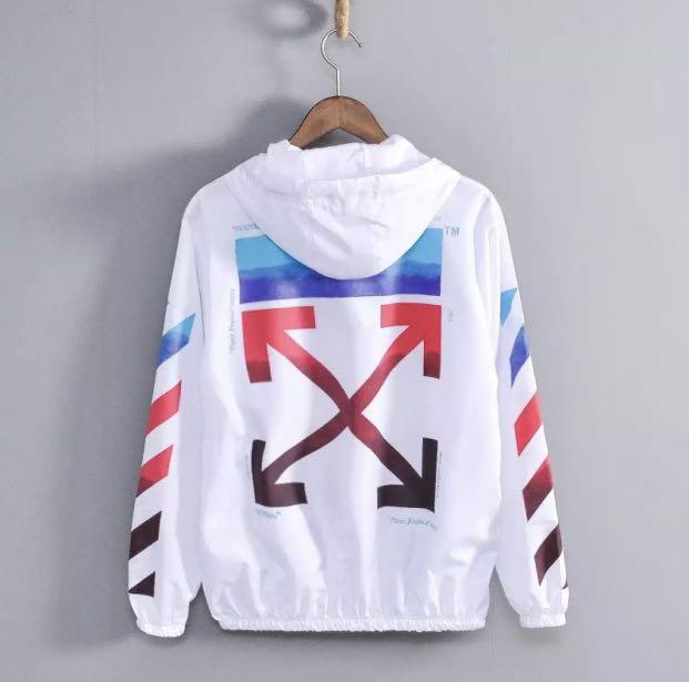 off white windbreakers