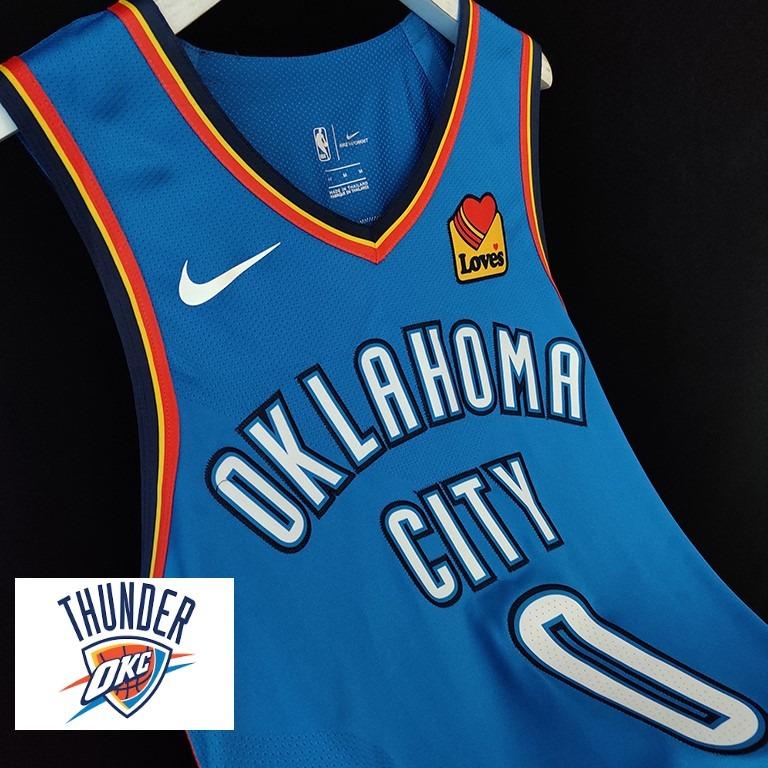 okc Oklahoma thunder Westbrook Icon edition authentic NBA jersey (Category: Activewear) located in Quezon City. Submitted by kryzz_styles (Listing ID 1069955722, Image 3). Description: Please read: Brand New with tags Very limited in stock ***Authentic version (numbers and lettering are stitched not heat press)*** If you are looking for a different player in this design, or you want your own name on the back with your own number, just message me.