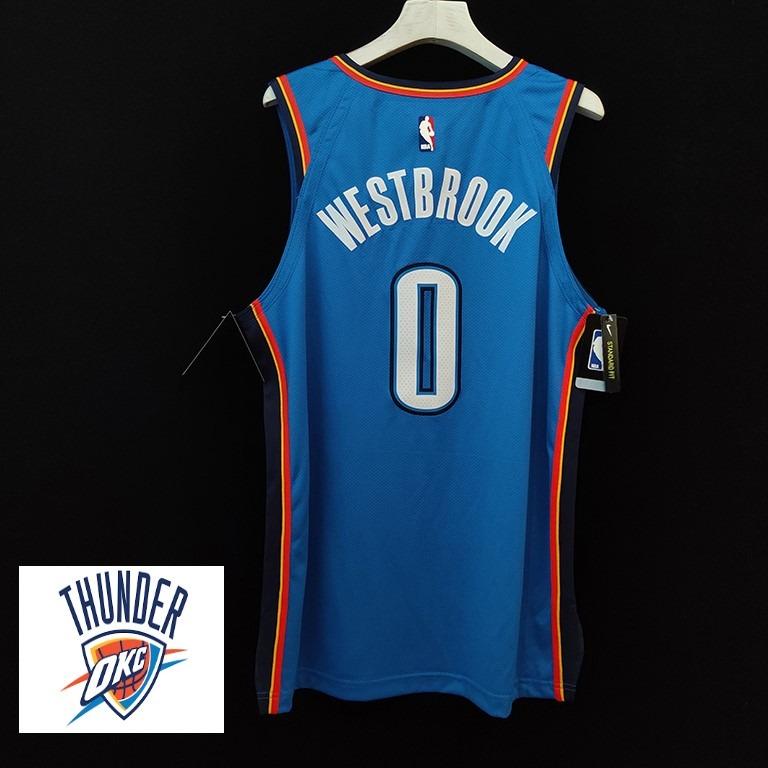 okc Oklahoma thunder Westbrook Icon edition authentic NBA jersey (Category: Activewear) located in Quezon City. Submitted by kryzz_styles (Listing ID 1069955722, Image 2). Description: Please read: Brand New with tags Very limited in stock ***Authentic version (numbers and lettering are stitched not heat press)*** If you are looking for a different player in this design, or you want your own name on the back with your own number, just message me.