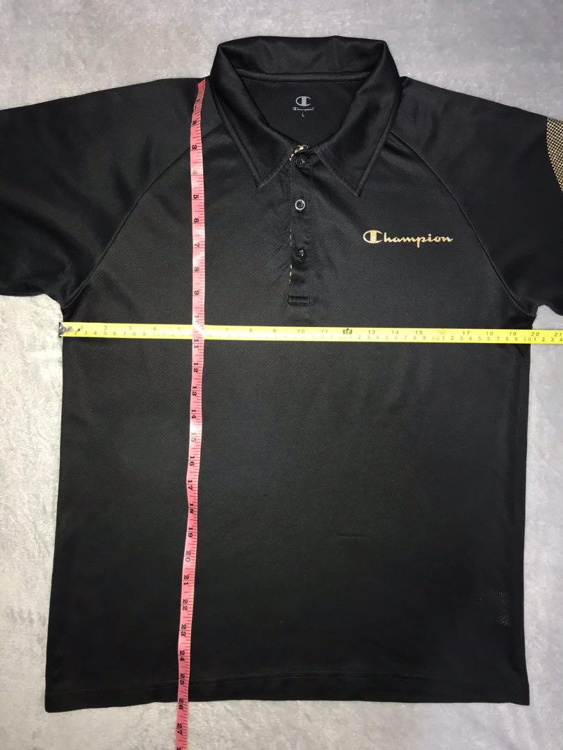 Original Champion Vapor Gold Polo Shirt, Men's Fashion, Tops & Sets, Tshirts Polo Shirts on Carousell