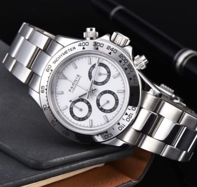 Parnis Daytona Chronograph Watch, Men's Fashion, Watches & Accessories ...