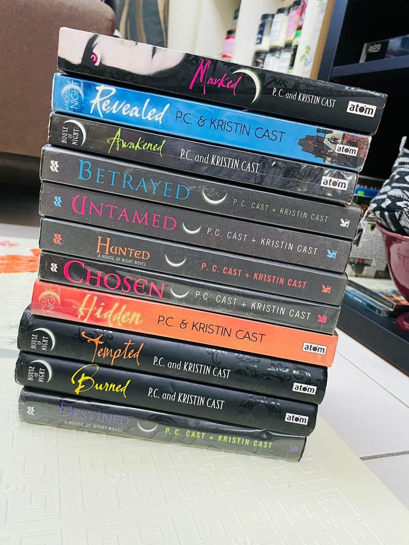 Pc And Kristin Cast A House Of Night Series Books Stationery Books On Carousell