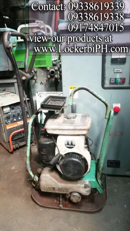 Plate compactor Mikasa MVR-65W from japan (Category: Construction Tools & Equipment) located in Quezon City. Submitted by danilo.danilo3 (Listing ID 1069910104, Image 1). Description: Lockerbi Industrial Machinery Supply Japan surplus shop. Lots available. Most items negotiable~ Open Mondays to Saturdays 8am - 5:30 pm. More items available. Feel free to bring your technicians. Type "Lockerbi Philippines" in google to see company website. Address: