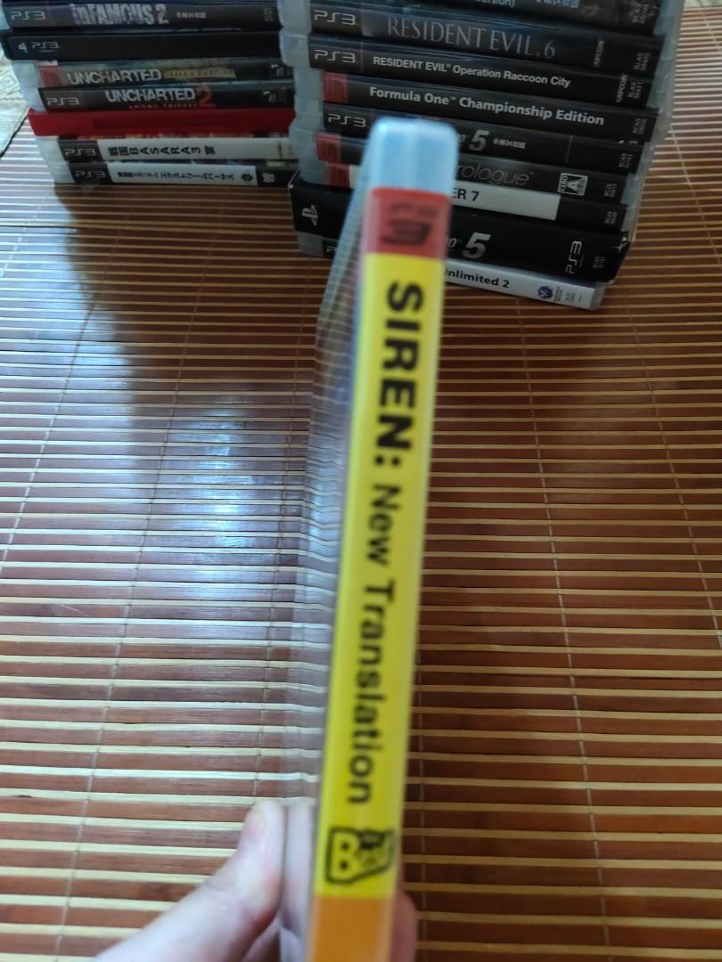 Ps3 Siren New Translation 經典恐怖系列氣氛緊張日本鄉土風俗的恐怖死魂魔音響徹雲霄 Ps3恐怖遊戲必玩之作 快啲買回來 市面已經極少 點擊圖片裏面有遊戲介紹 興趣及遊戲 手作 自家設計 其他 Carousell