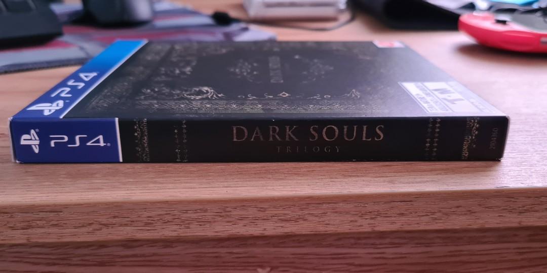 det sidste Sløset chokolade PS4 Dark Souls Trilogy Steelbook Edition (R2), Video Gaming, Video Games,  PlayStation on Carousell