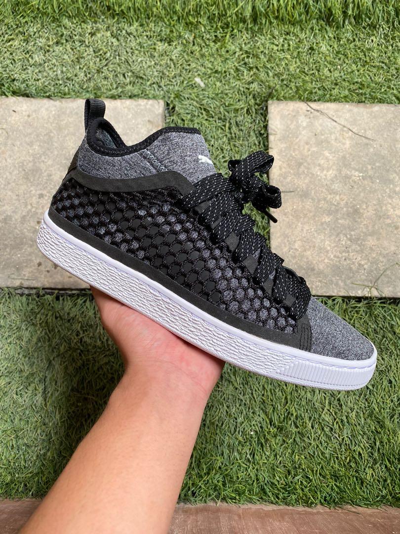 Puma Basket NetFit Fesyen Pria Sepatu Sneakers di Carousell
