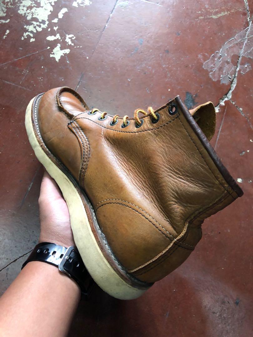 Red Wing 875 Moc Toe(9E US) (Category: Boots) located in Baguio. Submitted by master_of_brands (Listing ID 1069926496, Image 1). Description: Legit Red Wing 875 Moc Toe Men’s Used No sole separation Outsole .