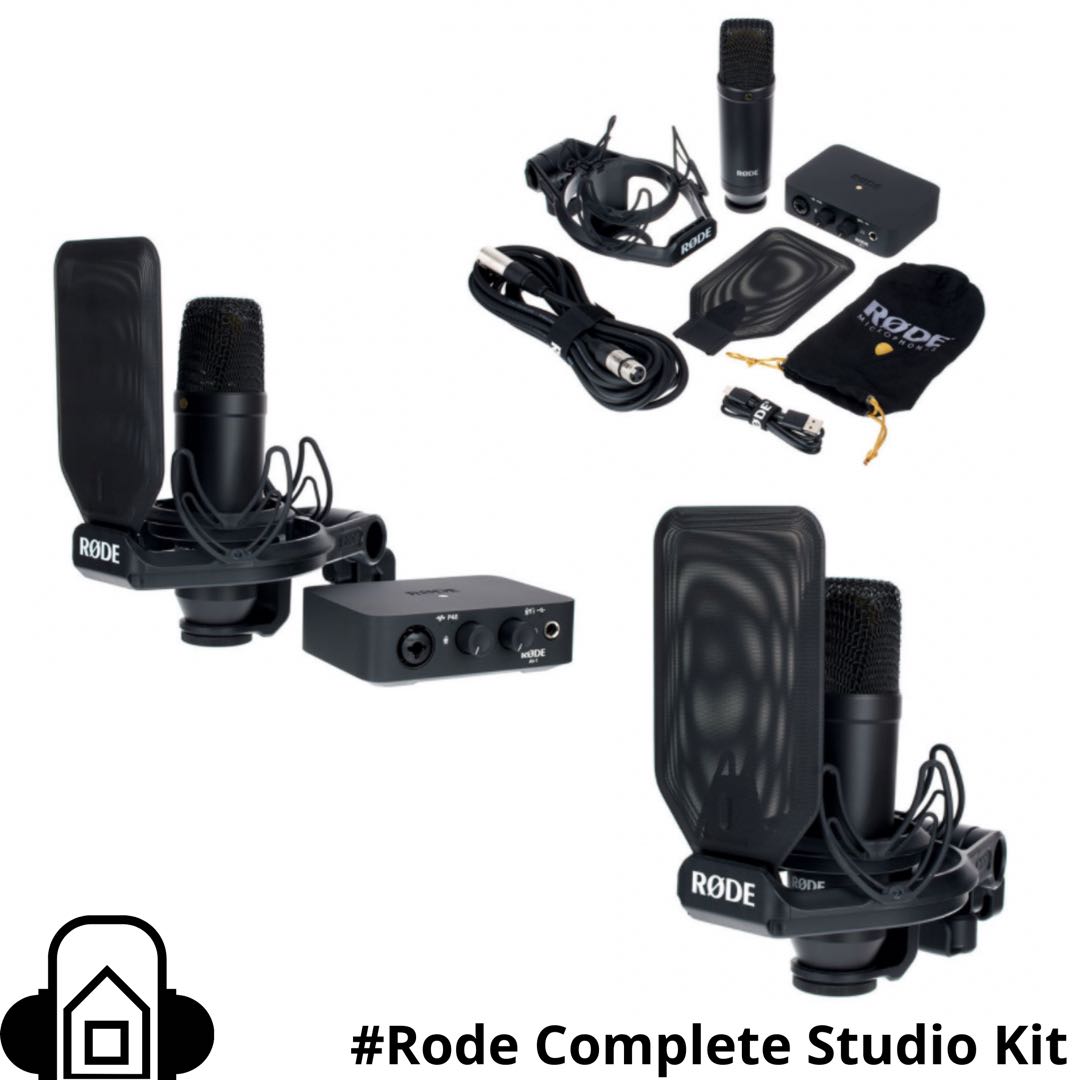 Rode Complete Studio Kit 2880, 電子產品, 錄音器材 Carousell