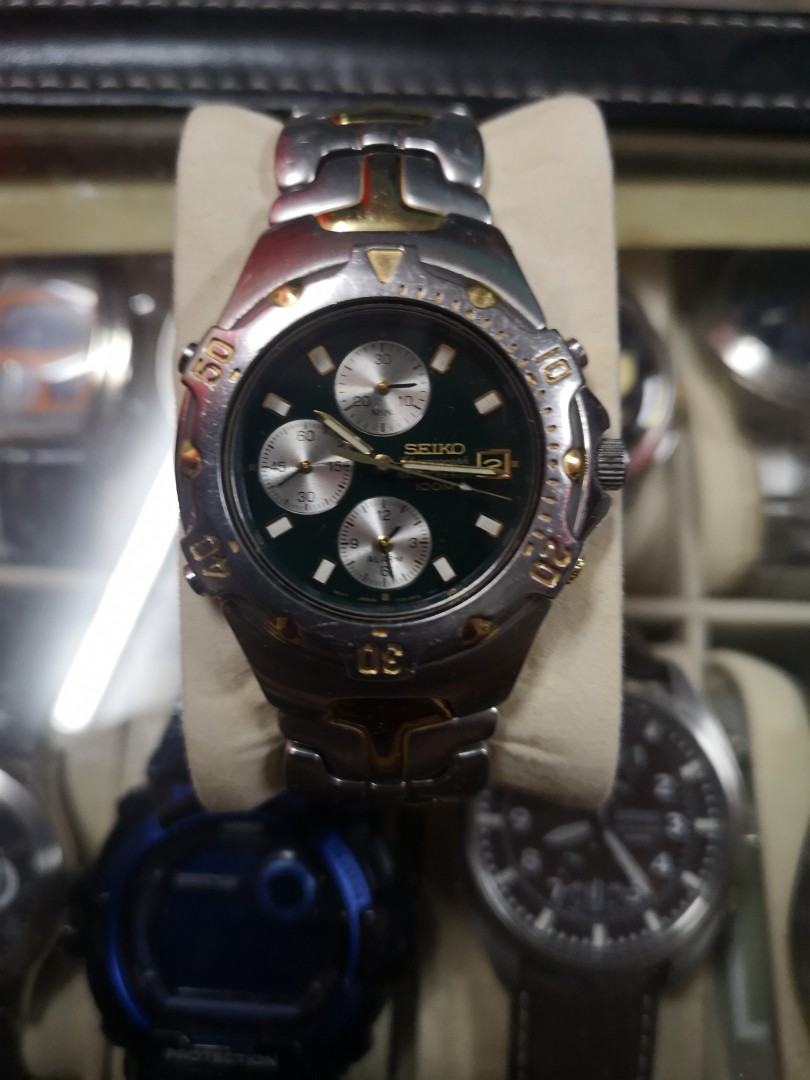Seiko Chronograph Alarm, Men's Fashion, Watches & Accessories, Watches on  Carousell