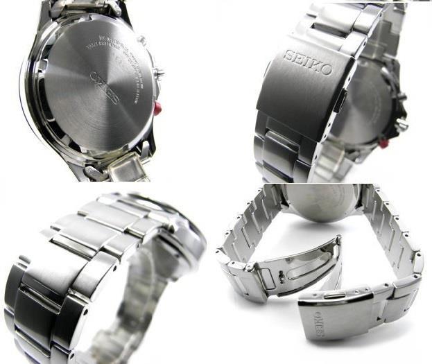 Seiko Chronograph Solar Watch SSC493P1 Seiko