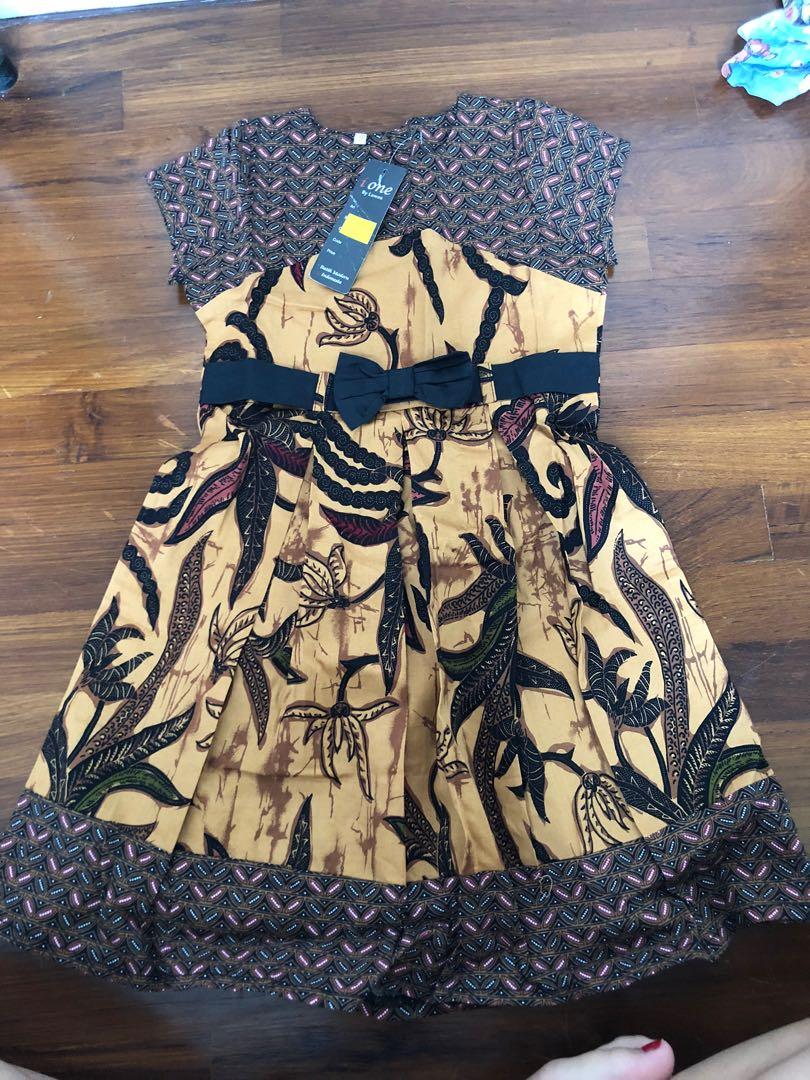 Size 12 18 Months Batik Baju Melayu Kurung Dress Babies Kids Babies Kids Fashion On Carousell