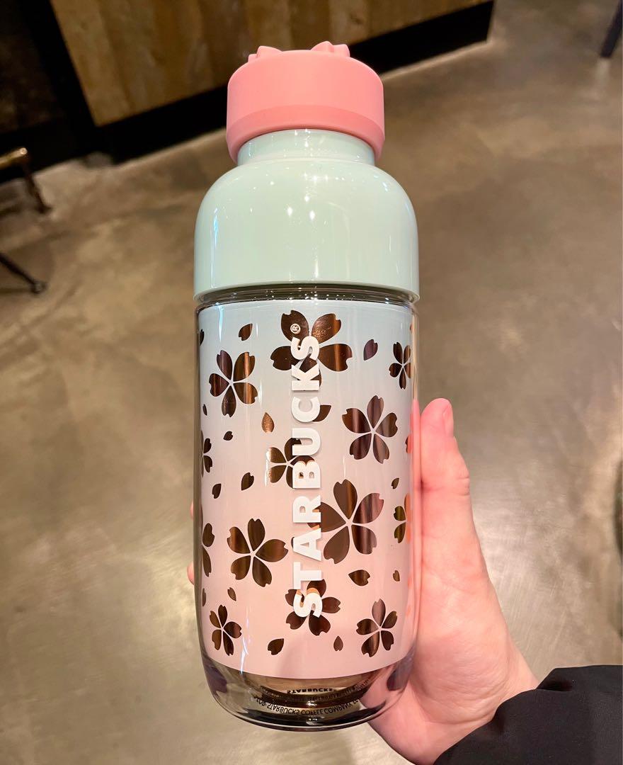 日本星巴克 櫻花系列starbucks Sakura 櫻花型膠蓋隨行杯414ml 日本限定櫻花杯21 廚房用具 Carousell