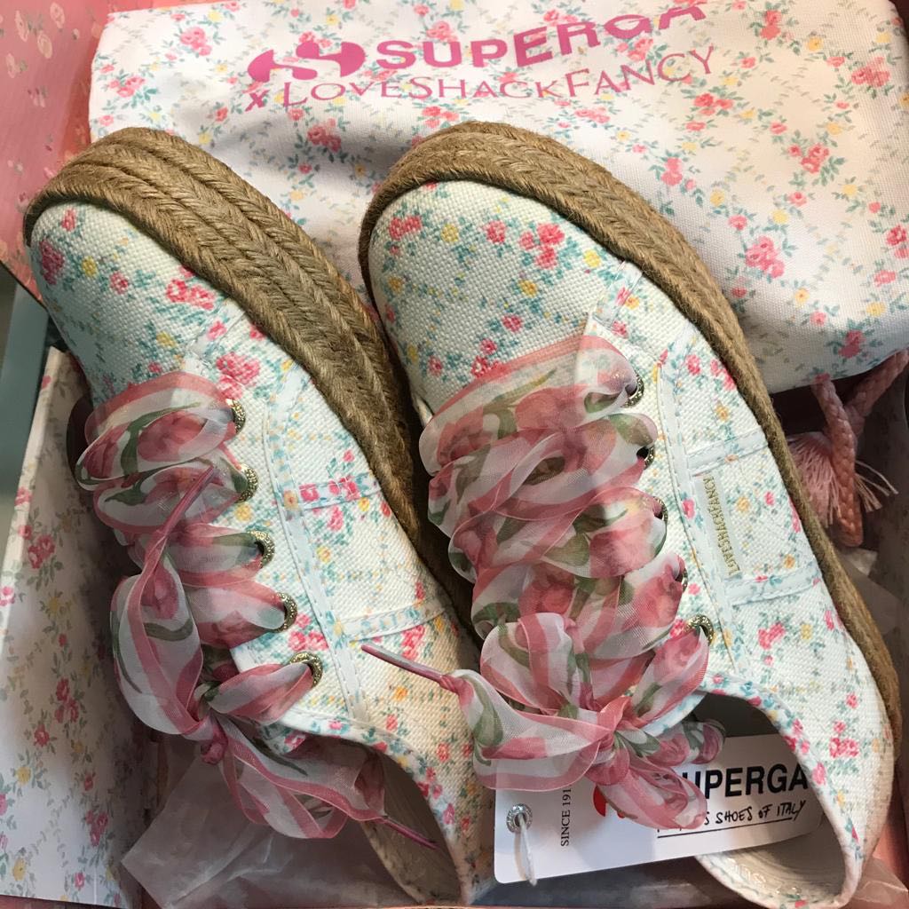 superga and loveshackfancy