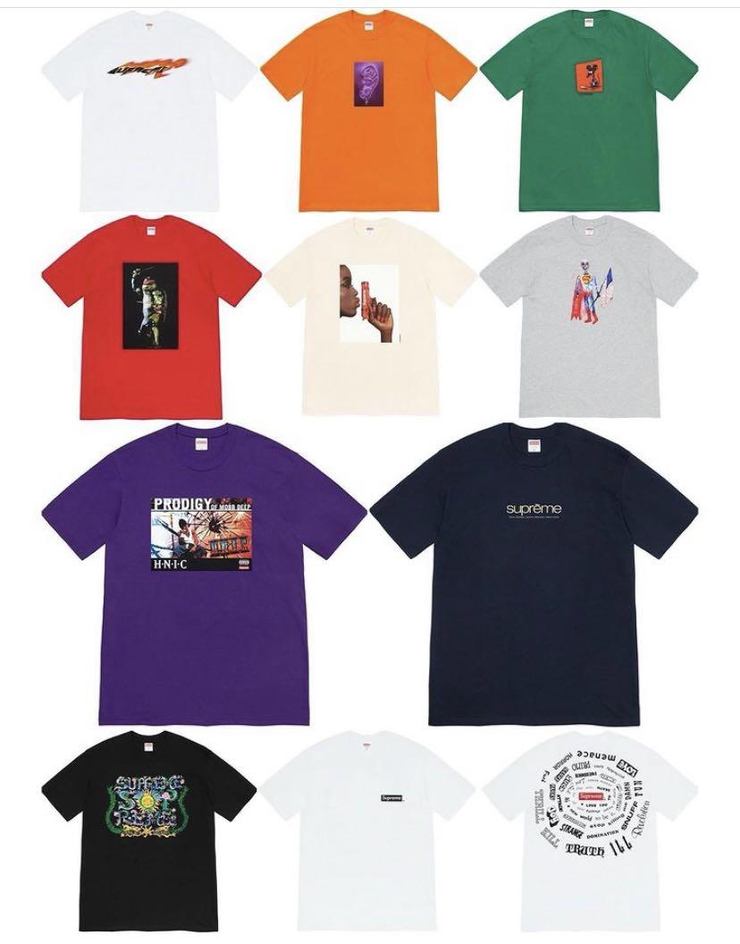 Supreme ss21 week 1 release Men s Fashion Tops Sets Tshirts