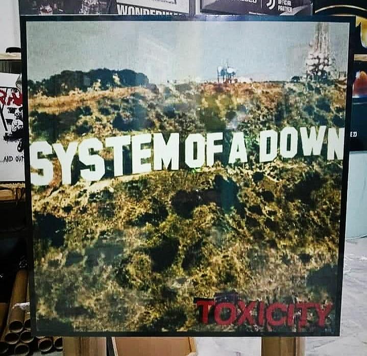 System Of A Down Toxicity 2001 Reproduction Cover Album Print