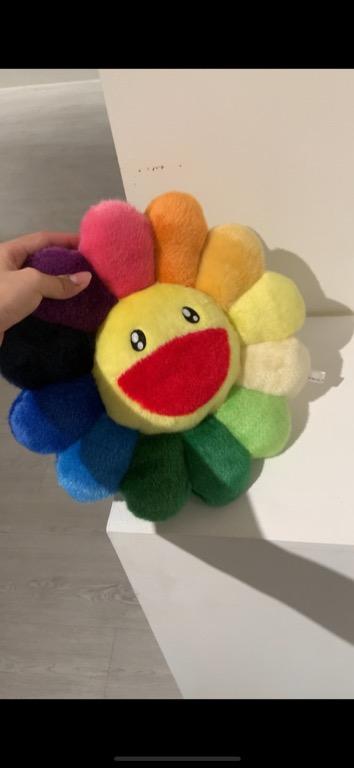 Takashi Murakami Sunflower plush pillow prototype, Hobbies & Toys,  Stationary & Craft, Handmade Craft on Carousell