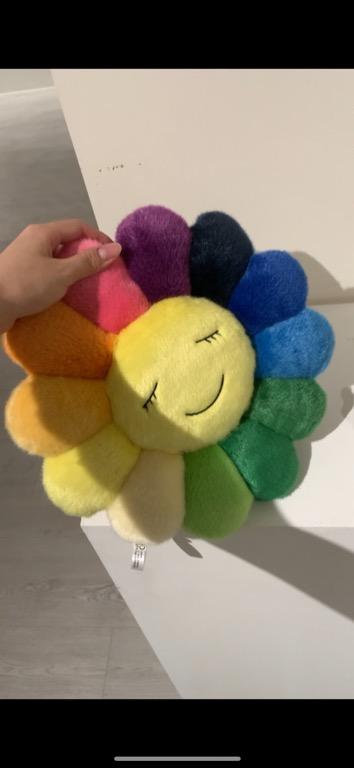 Takashi Murakami Sunflower plush pillow prototype, Hobbies & Toys,  Stationary & Craft, Handmade Craft on Carousell