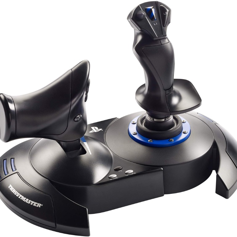 Thrustmaster T.Flight HOTAS 4 Flight Stick for PS4 PC Dual Rudder ...