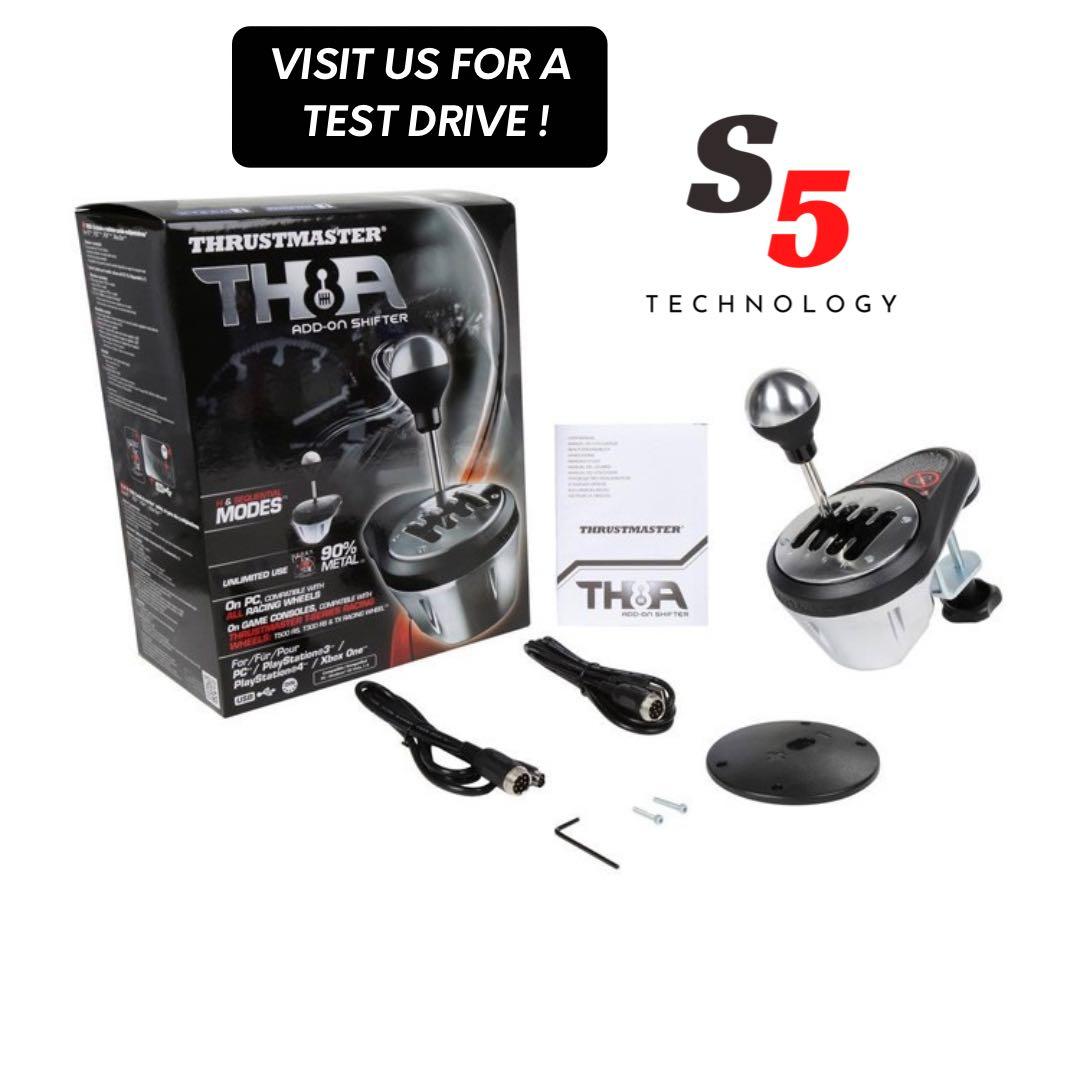 Thrustmaster TH8A Add-on Shifter / TH8A / H shifter / gear shifter, Video  Gaming, Gaming Accessories, Controllers on Carousell