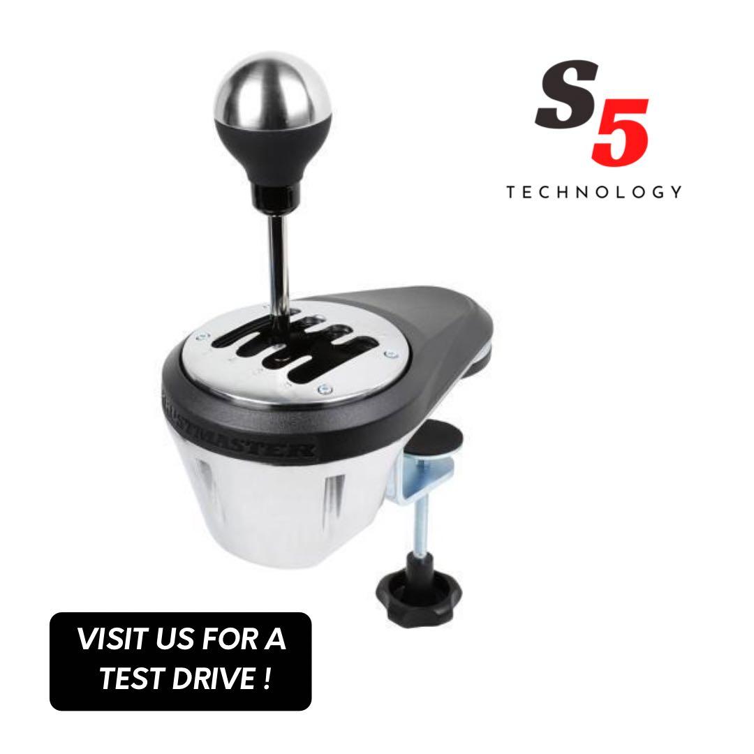 Thrustmaster TH8A Add-on Shifter / TH8A / H shifter / gear shifter, Video  Gaming, Gaming Accessories, Controllers on Carousell