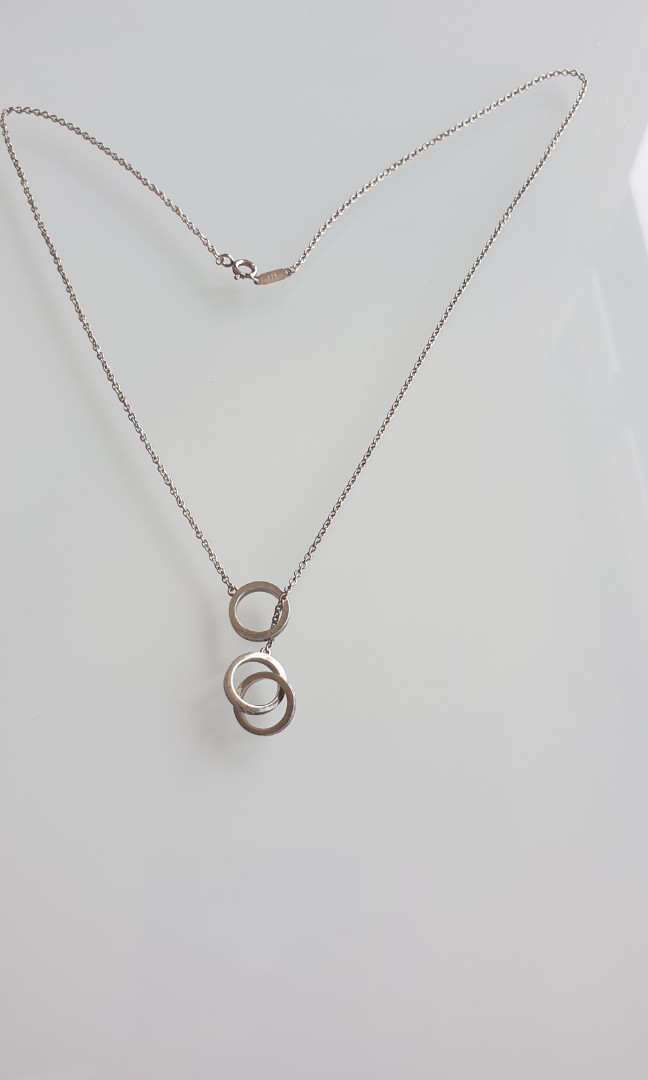 Tiffany three cheap circle necklace