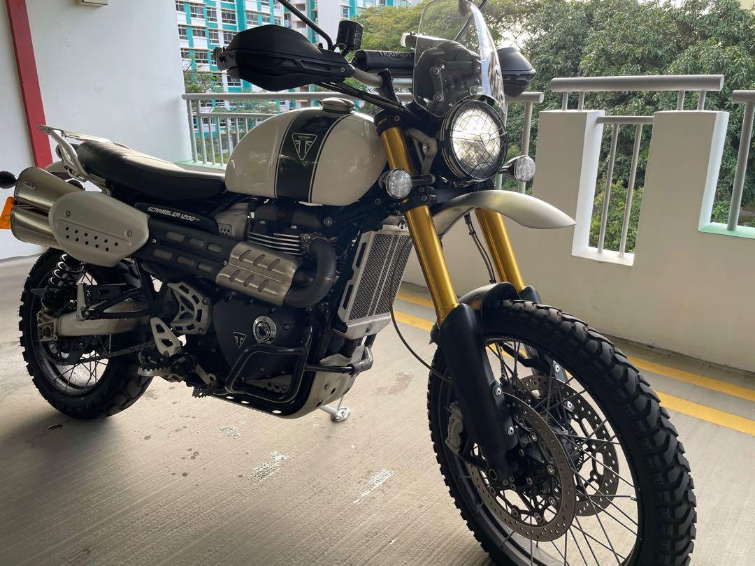 Harga triumph scrambler deals