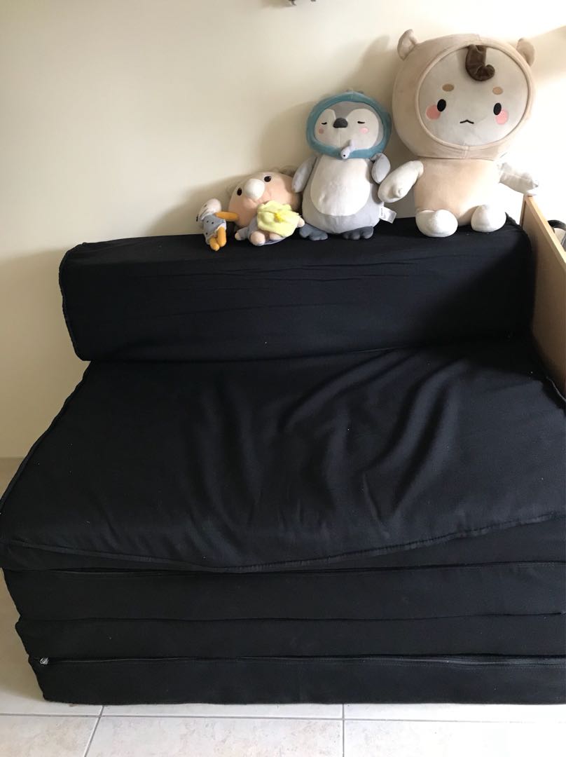 URATEX DOUBLE SOFA BED, Furniture & Home Living, Furniture, Sofas on