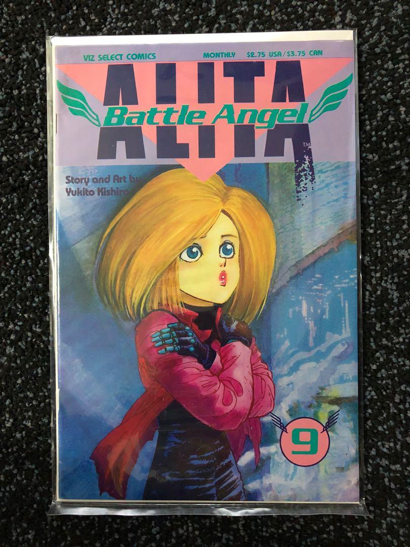 Battle Angel Alita Part 1 9 Viz Select Comics Books Stationery Comics Manga On Carousell