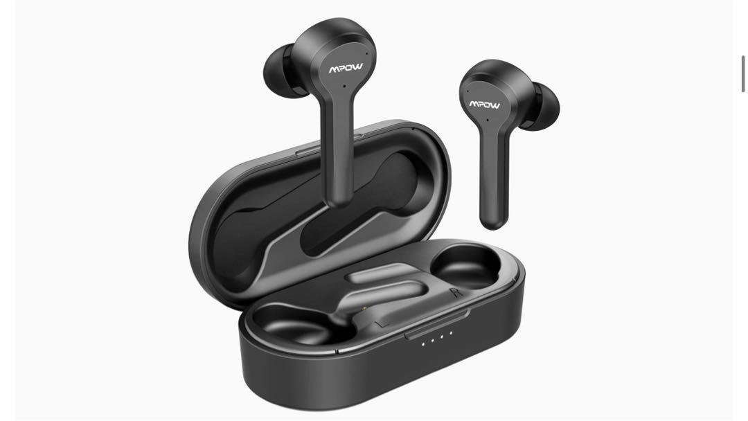 wireless earbuds with mic noise cancelling