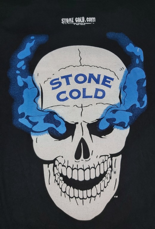WWF STONE COLD T-SHIRT ©2002, Men's Fashion, Tops & Sets, Tshirts ...