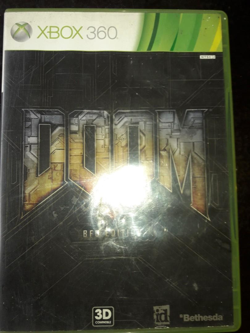 Xbox Games Doom 3 Bfg Edition Video Gaming Video Games Xbox On Carousell
