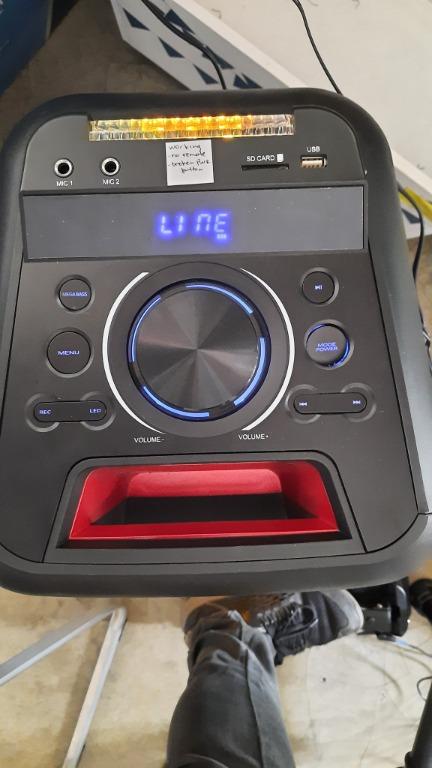 Xcd party speaker clearance