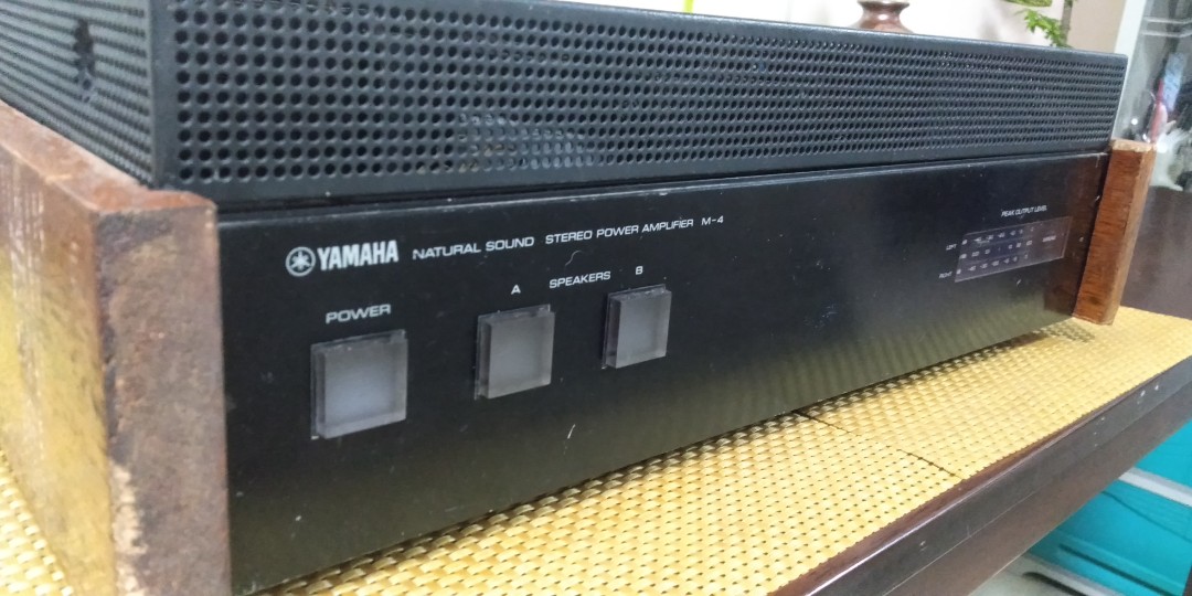 Yamaha power amp, Audio, Soundbars, Speakers & Amplifiers on Carousell