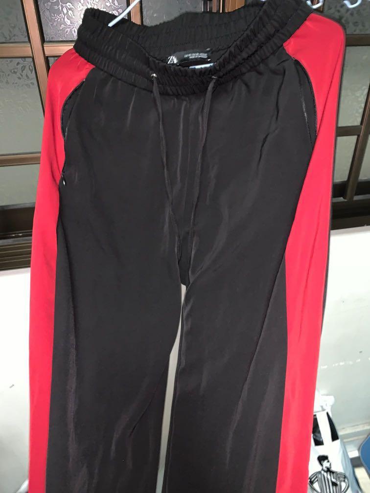 zara track pants