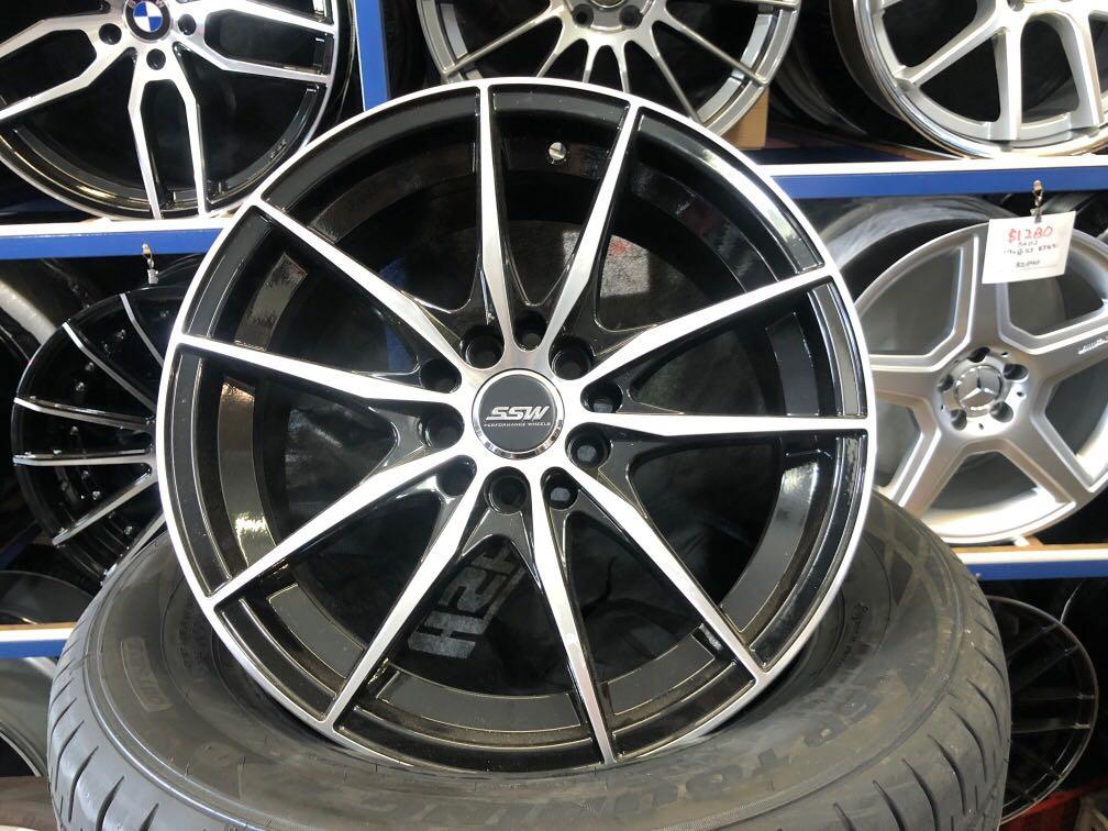 16 Ssw S289 Rim 5x100 5x114 3 Car Accessories Tyres Rims On Carousell