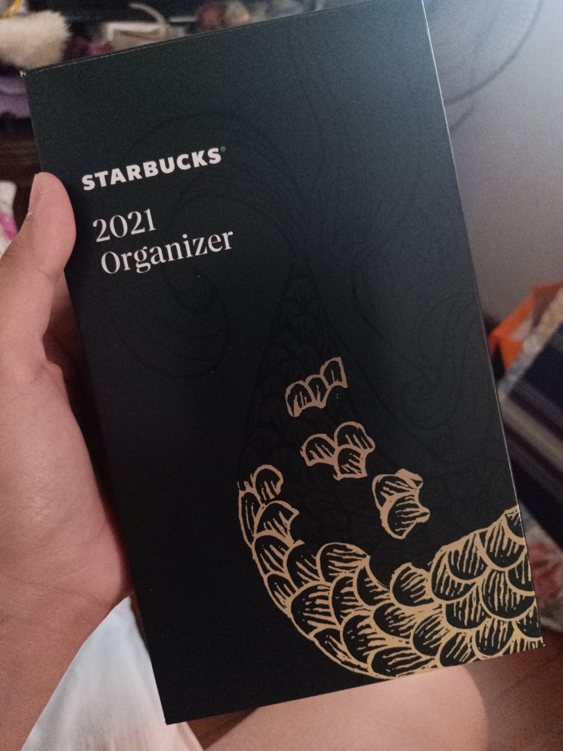 2021 Starbucks Organizer Black complete, Everything Else, Others on Carousell