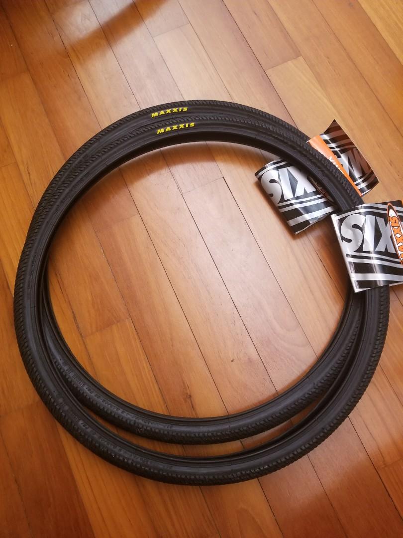 2 X Maxxis Dth Tyres For 451 Wheels X 1 37 451 Bicycles Pmds Parts Accessories On Carousell