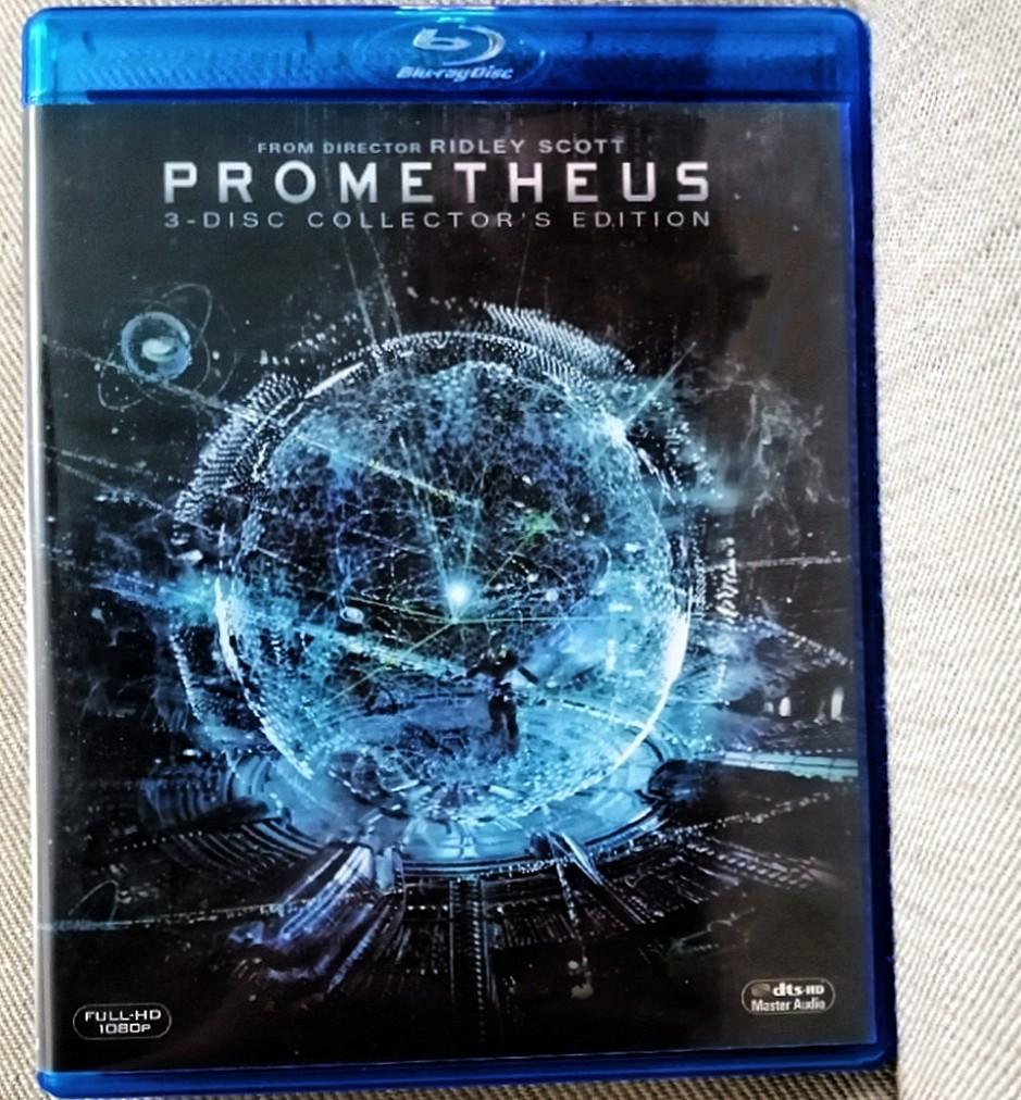 港版) 普羅米修斯/ Prometheus/ 異形前傳/ Ridley Scott/ 3D + 2D 三碟限定版［blu ray藍光碟］,  興趣及遊戲, 收藏品及紀念品, 明星周邊- Carousell
