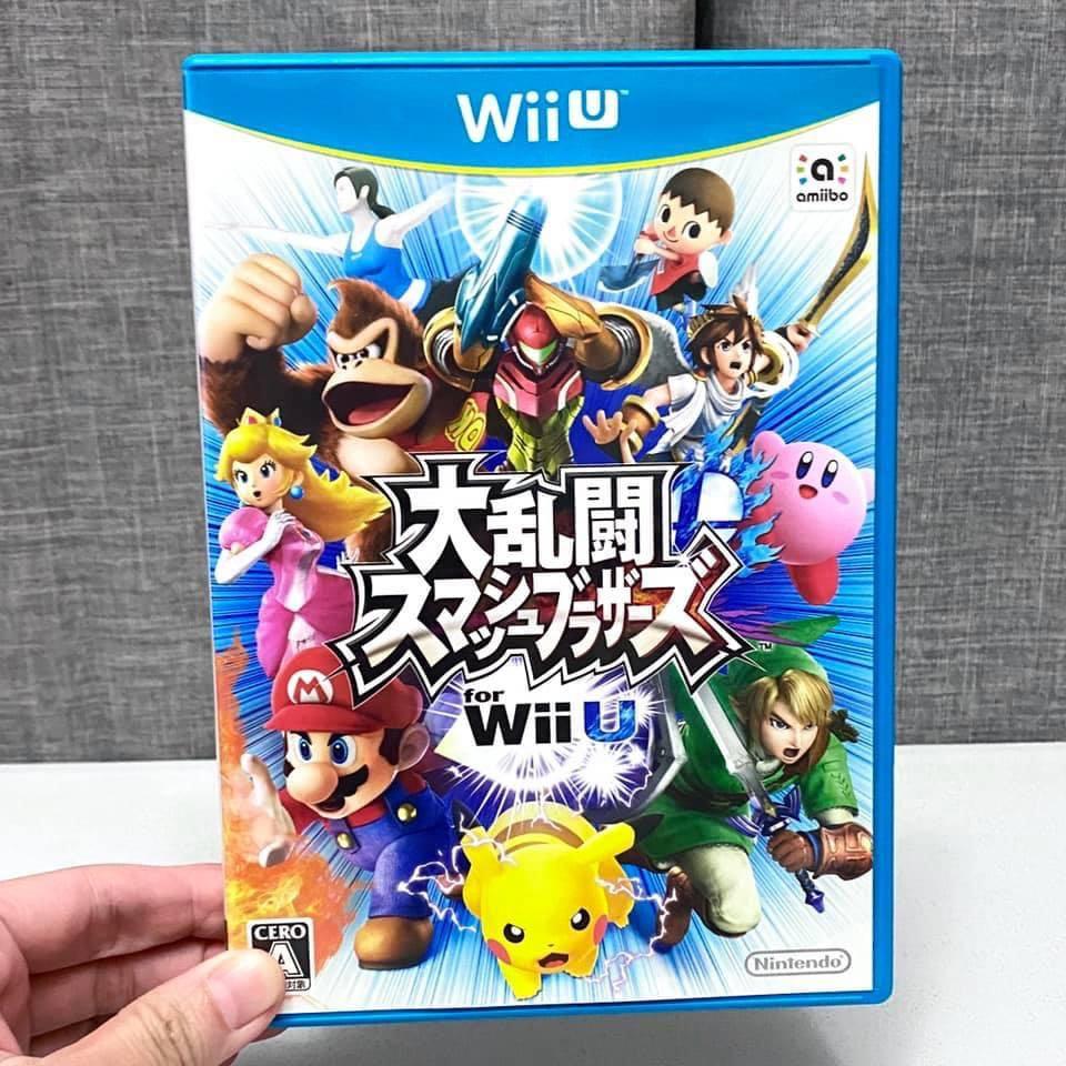 中古 原裝日版wiiu Wii U Game Super Smash Bros 任天堂明星大亂鬥動作遊戲支援多人同樂 遊戲機 遊戲機遊戲 Carousell