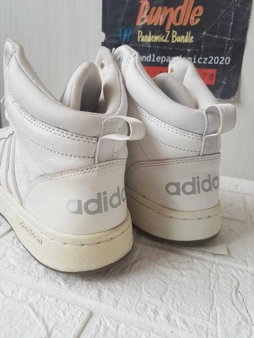 Adidas Cloudfoam Super Hoops Leather Uk7 us7.5 Men s Fashion