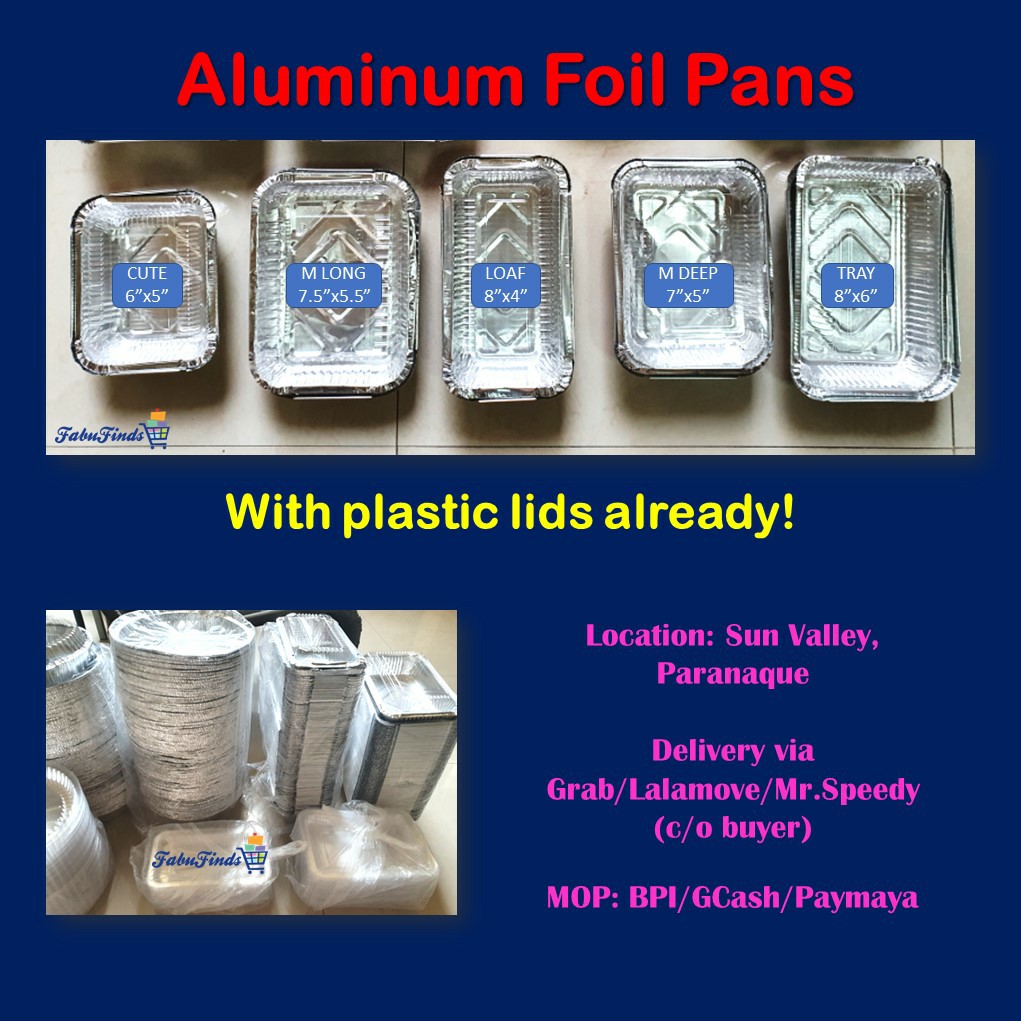 Aluminum Foil Pans / Tray with Lid - Rectangular, Food & Drinks, Spice