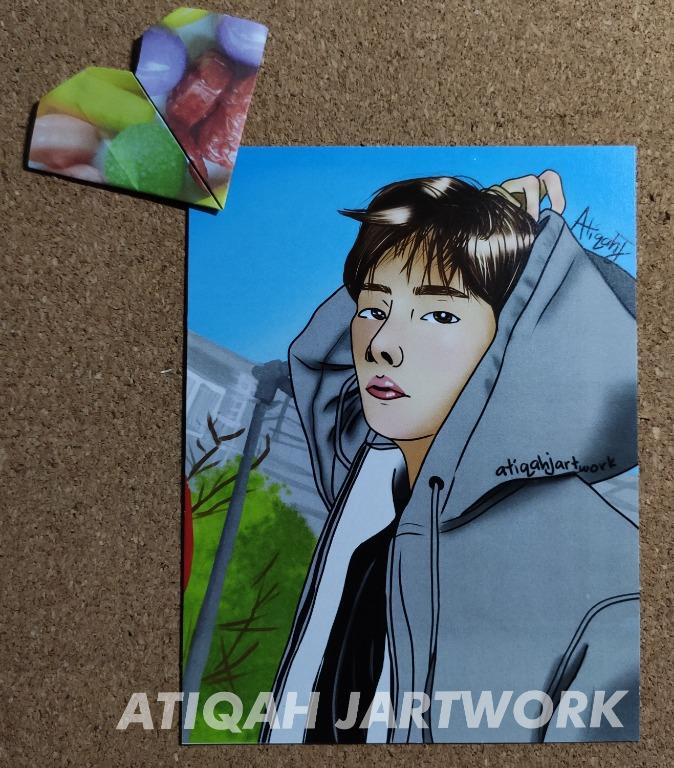 Astro Kpop Group Mj Fanart Art Print Design Craft Artwork On Carousell