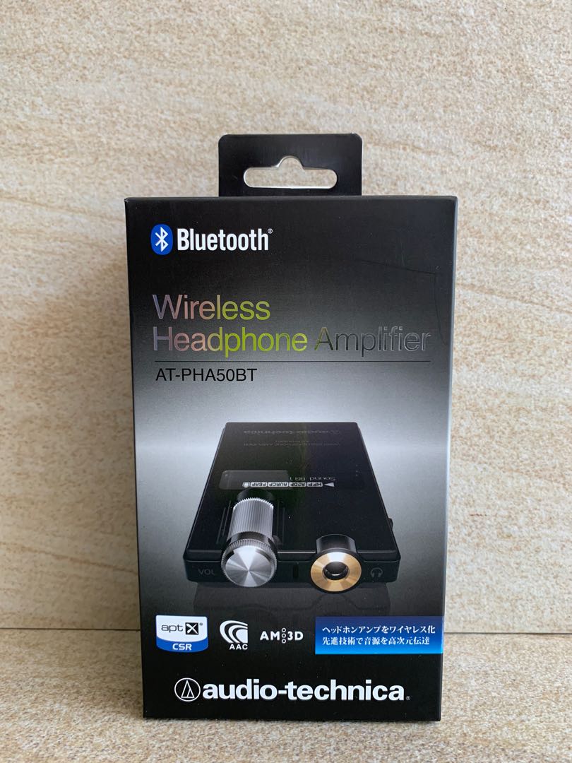 audio technica wireless headphone amplifier