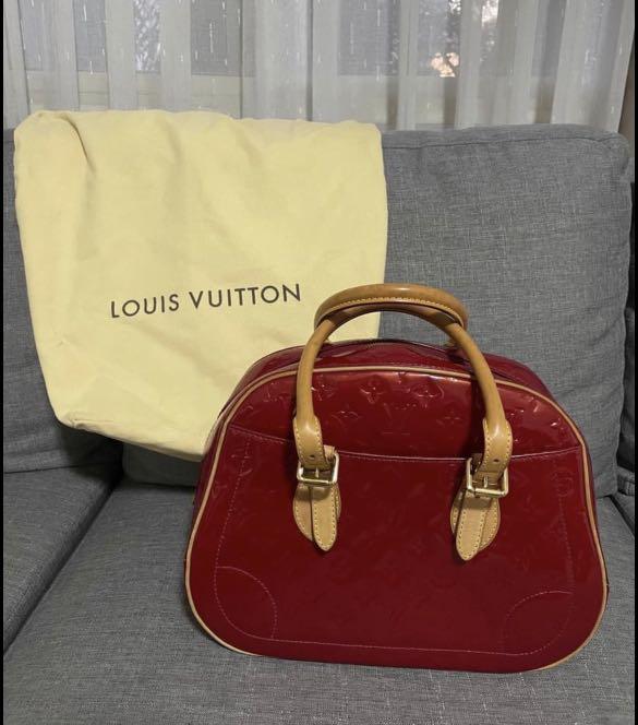 Louis Vuitton Red Monogram Vernis Summit Drive Bag