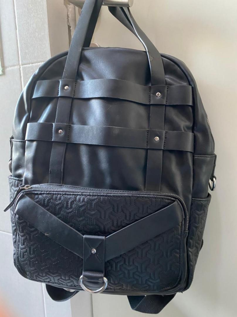Backpack Zara men, Fesyen Pria, Tas 
